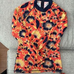 J.Crew ladies swimsuit. Top size medium bottom s